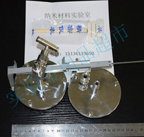 Laboratory tube furnace flange Stainless steel furnace tube sealing flange Quartz tube Vacuum sealing joint