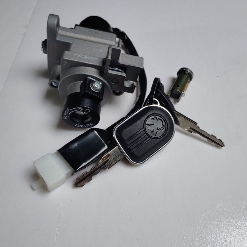 Suitable for Peugeot Django Qp150T-C/2C/3C Lock Set, Full Vehicle Lock, Electric Ignition Lock, Qp5 Lock Set