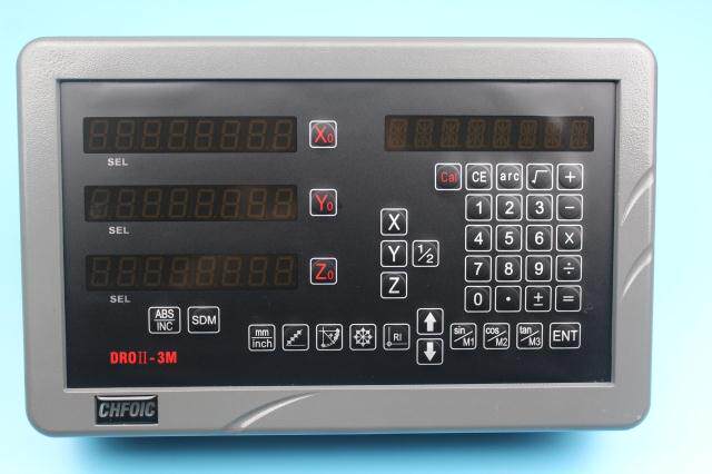 Guiyang Xintian grating ruler Xintian digital display table DRO-2M series XH-2M 3M digital display table grating ruler special table