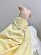 2026 New Dopamine Cream Yellow Pure Cotton Shirt for Women, Summer Layered Loose Shirt Jacket, Fresh and Simple Style