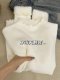 Half-High Collar, Ruffled Edge, Fleece-Lined Inner Sweater for Women, New Autumn and Winter Slim-Fit, Soft and Cozy One-Piece Fleece Base Shirt, Thick Top