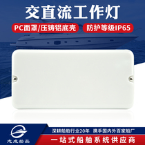 Zhicheng yacht cabin indoor ceiling lamp AC and DC LED ceiling lamp air atmosphere work lamp waterproof