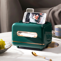 Tissue box living room coffee table drawing paper box simple modern multi-function remote control napkin storage box light luxury creativity