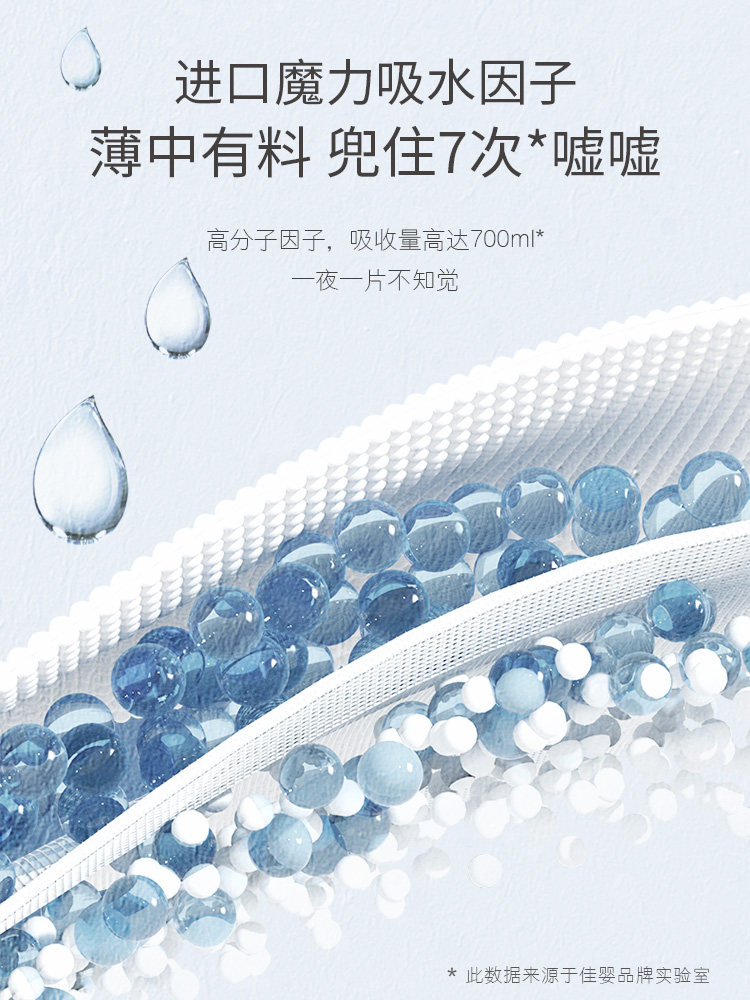 Jiaying Monet Garden Ultra-Thin Breathable Soft Medical-Grade Diapers Baby Dry Baby Pull-Up Pants Diapers