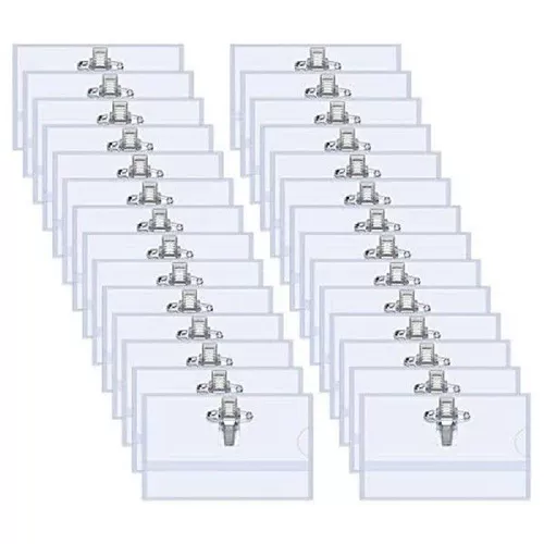 100 штифтов в стиле штифта горизонтальные владельцы значков с именем с