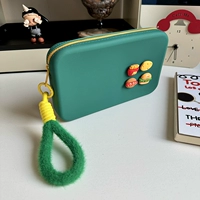 Зеленый+зеленый контрастная веревка