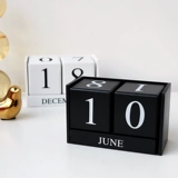 Nordic Creative деревянный календарь дом простые настольные украшения Wermoral Calendar мягкие инсталляционные блюда Список списков календарь качание