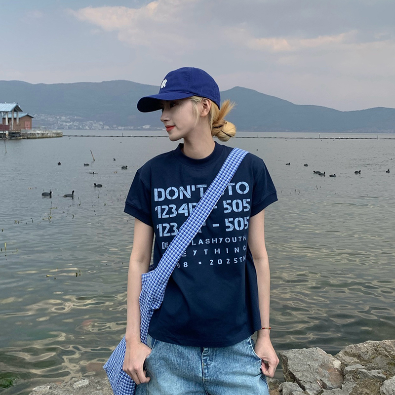 Lifeasam American Retro Summer Solona Cool Short-Sleeve T-Shirt for Men and Women, Loose Casual Round Neck Half-Sleeve Trendy Lifeasam American Retro Summer Solona Cool Short-Sleeve T-Shirt for Men and Women, Loose Casual Round Neck Half-Sleeve Trendy