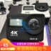 Camera thể thao 4K HD Chống rung dưới nước Lặn ngoài trời Cưỡi máy ảnh kỹ thuật số màn hình kép Mũ bảo hiểm xe máy Máy quay video kỹ thuật số