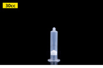 30cc American dispensing plastic syringe dispenser transparent syringe dispensing needle tube rubber cylinder with piston