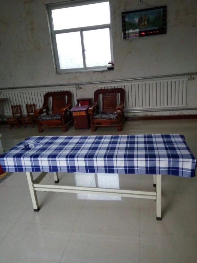 Bông dòng với lỗ massage giường giường massage giường vật lý trị liệu giường trải giường bao gồm giường bệnh ga bọc giường spa