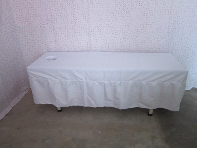 Bông dòng với lỗ massage giường giường massage giường vật lý trị liệu giường trải giường bao gồm giường bệnh ga bọc giường spa