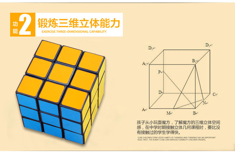 Trẻ em của Cube Puzzle Đồ Chơi Đồ Chơi Học Sinh Trung Học Mẫu Giáo Quà Tặng Nhỏ Hàng Loạt Gửi Trẻ Em Quà Tặng đồ chơi trẻ em