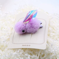 Заколка для волос бежевого цвета U5-2