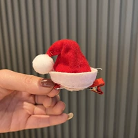 Красная заколка для волос