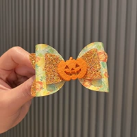 Оранжевая заколка для волос S1-5