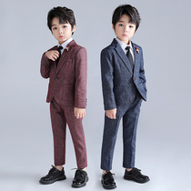 Childrens suit new Korean boy small suit boy photography catwalk speech dress wedding flower girl costume
