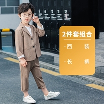 2021 autumn boys suit suit kindergarten stage show show small host dress children suit