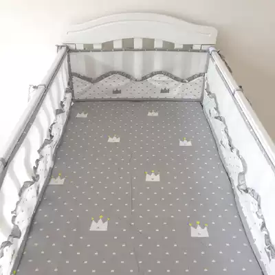 Cotton baby bed custom baby Summer breathable fence children Four Seasons universal one-piece anti-collision soft bag