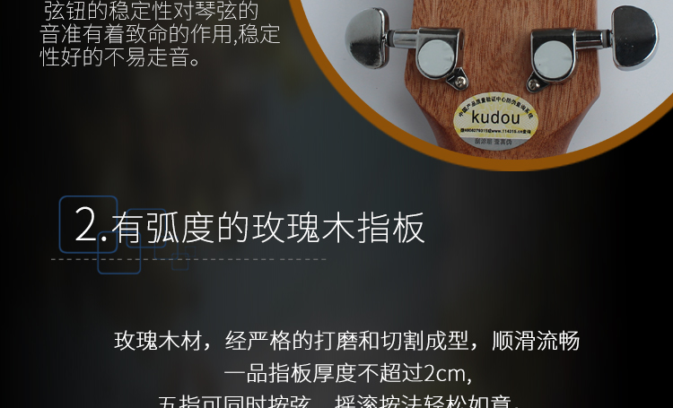 Lợi nhuận lớn! Sơ cấp đàn guitar acoustic Kudo kudou tiên tiến, có một cây đàn guitar veneer hộp điện 41 inch - Nhạc cụ phương Tây đàn guitar acoustic