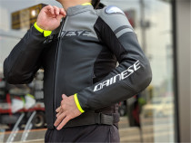 Dennis DAINESE AGILE Titanium Motorcycle Racing Locomotive Riding Clothes Top Leather Jacket