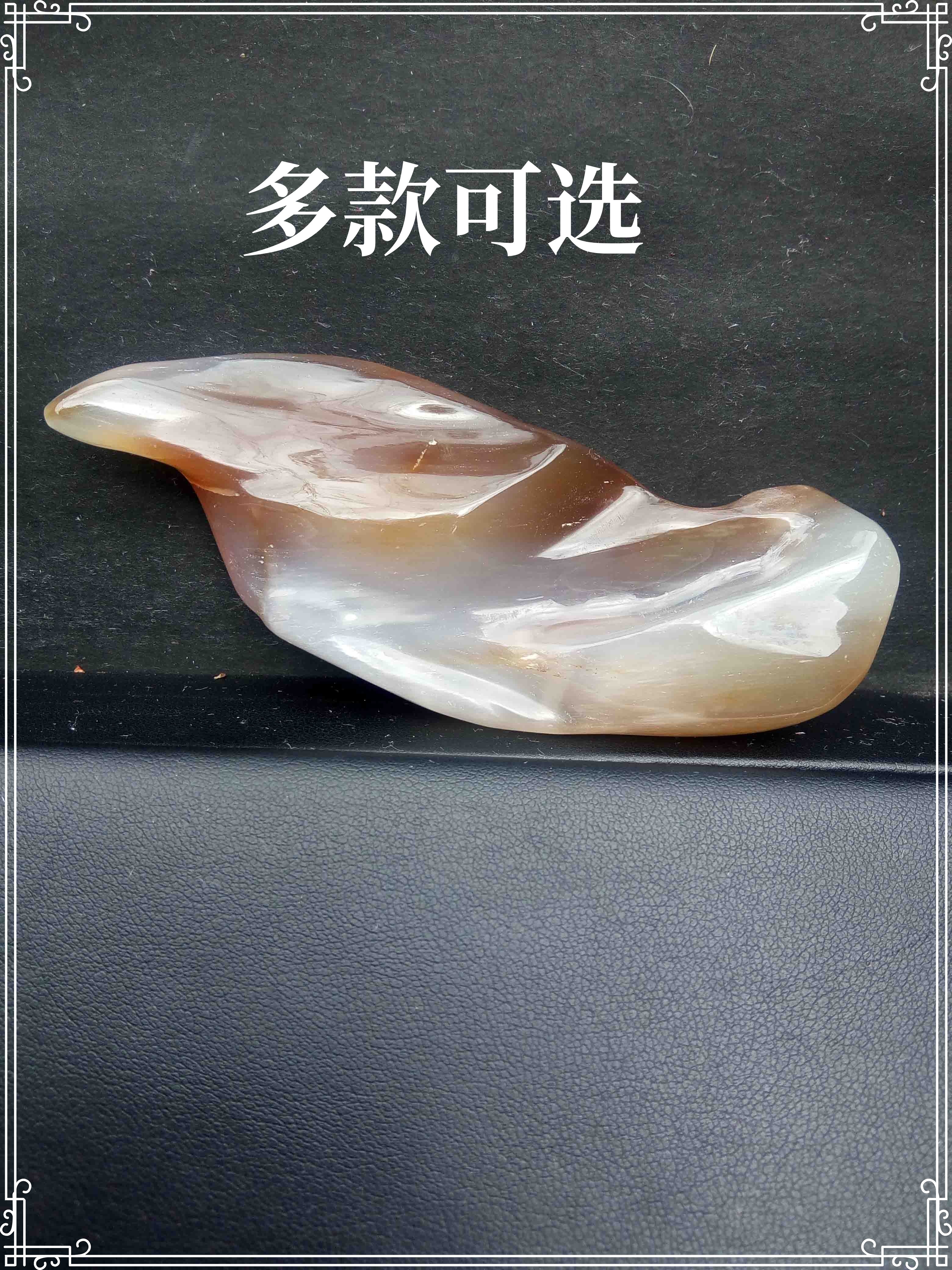 (multiple optional) ice species Burmese wood chemical Yushu Jade Wood Fossil Pendulum with hand chain to carve out the play piece-Taobao