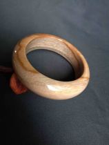 57 circle petal dream nanmu Burmese wood jade tree fossil bracelet summer girl personality fashion SZ20