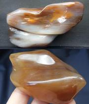 (Multiple styles to choose from) Honey-colored ice Burmese wood jade jade toy toy piece carved material bracelet