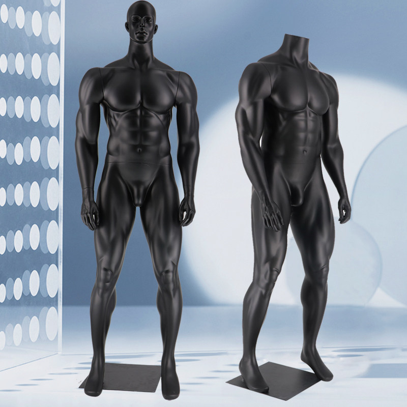 Model Props Male Body Men's Body Men's Plastic Fibreglass Sports Fake models Sports clothing Shop Muscle Male Mold