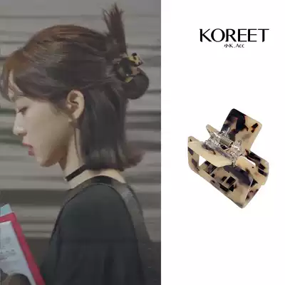 Top floor Zhou Xijing with the same clip female summer head grab hairclip high ponytail small shark clip clip clip headgear