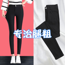 Leggings fat sister spring dress Foreign color cover pants women slim Joker big size womens suit fat mm leg thick summer