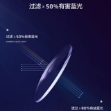 Анти -блюдные легкие излучительные очки. Женщины миопии могут быть оснащены черными каркасными компьютерами для защиты глаз.