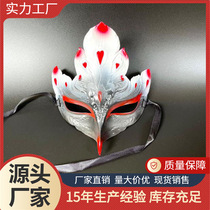 China Wind Phoenix Hand-painted Ancient Wind Mask Party Prom with Mysterious Dress Net Red Hanfu Mask Deliver Gift