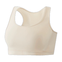 White cos special corset bra for women with big breasts super flat chest plastic bra iron handsome t sports shockproof vest