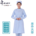 Jie Wei yi y tá mặc quần áo mùa đông phụ nữ dài tay của hồng búp bê cổ áo quần áo công việc sửa chữa bệnh viện sinh viên trắng ngắn tay 
