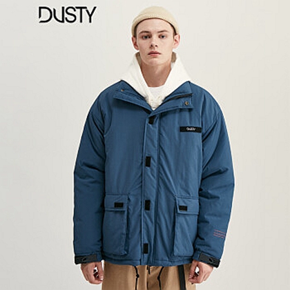 Hong Kong Tide Cards-Men Retro Casual Windproof Insulation Cotton Clothing Autumn Winter Thickened Blouses 100 lap tooling cotton clothes-Taobao