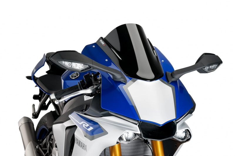 2015 Kính chắn gió sửa đổi 2015 YZF-R1 Kính chắn gió xe máy PUIG gốc Tây Ban Nha - Kính chắn gió trước xe gắn máy