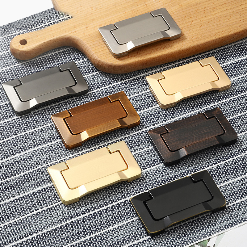 Modern minimalist overall cupboard door handles Nordic light lavish high-end cabinet drawers Ming-mounted handle shoe cabinet thickened small handle