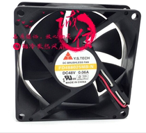 Y STECH FD488025MB-N 48V 0 06A 8025 8CM three-wire double ball cooling fan