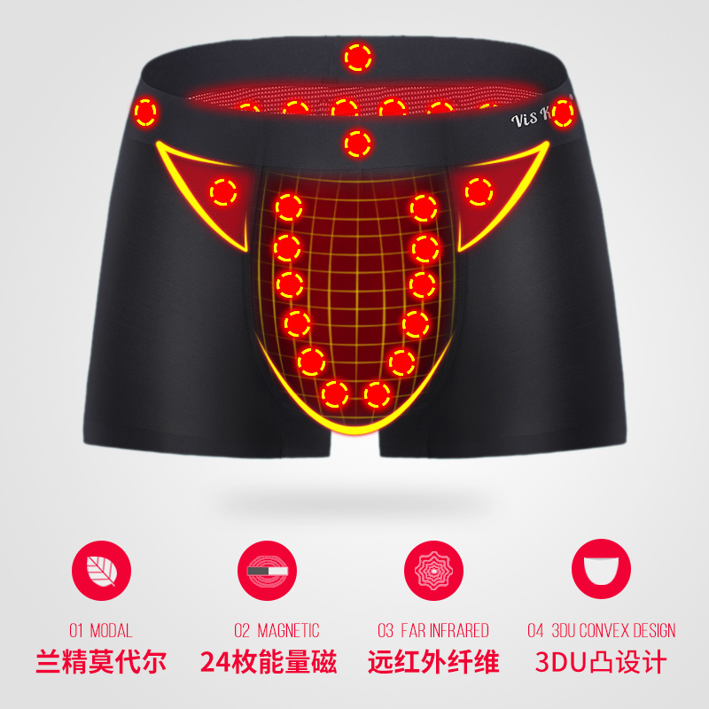 VISKARRY Guards Anh quần Official Genuine Mens Panties Flat Corner Shorts Mordale quần Trưởng Young.