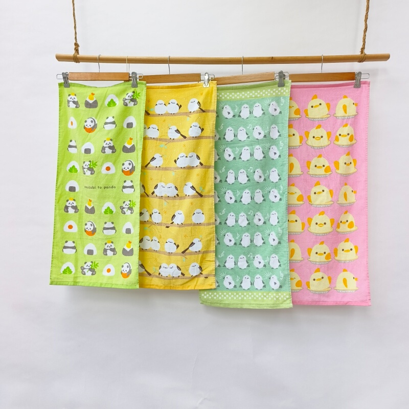 Super Cute! All-Cotton Children's Cartoon Towel with Animal Patterns, Household Face Towel, Suitable for Both Adults and Children, Highly Absorbent