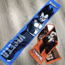 Pure cotton cartoon Dragon Ball series sports towel 100% cotton adult men and women fitness outdoor running sweat towel with slight flaws