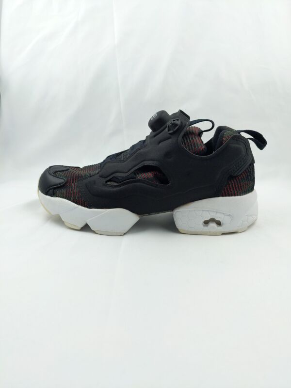 Reebok Insta Pump Fury Black Rainbow Limited Edition Women's Retro Inflatable Casual Running Shoes Without Original Box