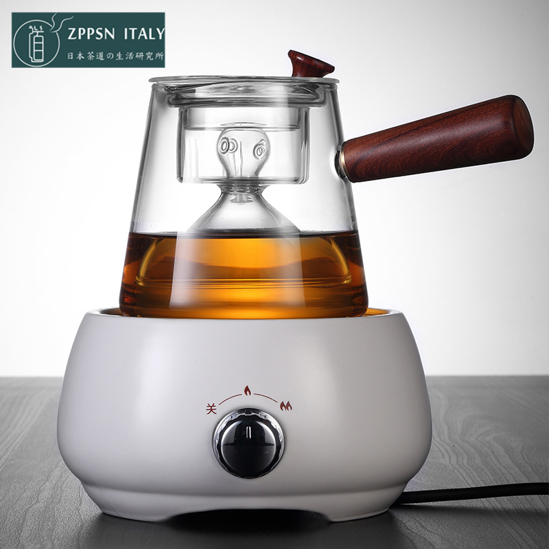 Italian ZPPSN Japanese glass boiling teapot home office fully automatic electric ceramic stove teapot set