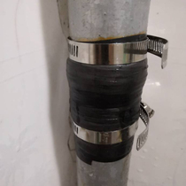 Upper water pipe leakage with pressure repair strong glue pvc sewer cast iron pipe damaged crack waterproof plugging tape