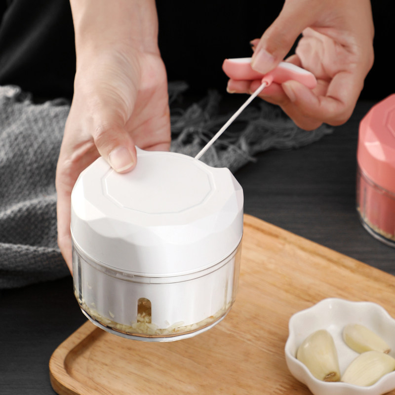 Mini-pressed garlic machine Home mashed garlic paste Meat Clay Stir Garlic Machine Chopped and pressed garlic Small Manual Garlic Clay God