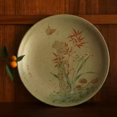 Yunyun hand-made solitary plate 