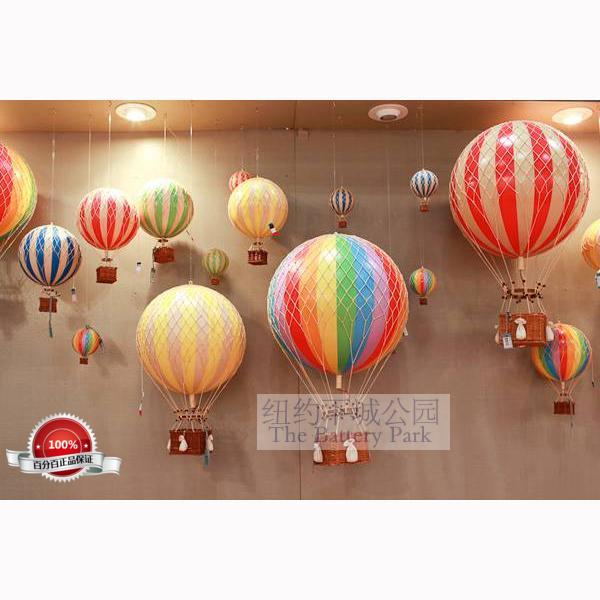 New York Lower City Park Imported Authentic Models Wizard of Oz Hot Air Balloon decoration hanging decoration Small large
