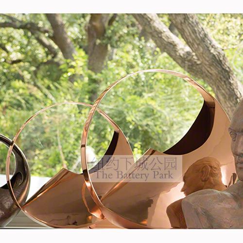 Spot New York Lower City Park Import Clinio Sculpture Sense Asymmetrical Lift Basket Flower Trough Florator 