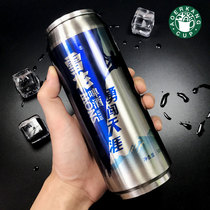 Customized cans cola thermos cup simple fresh student female male cup creative personality trend water cup container